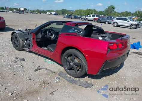 2014 Chevrolet Corvette z USA, uszkodzony, nr VIN 1G1YB2D73E5115954